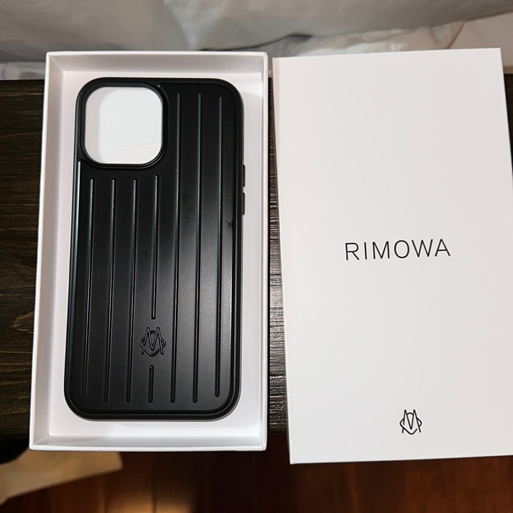 RIMOWA iPhone 13 Pro Max case in Black